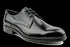 Patent Leather Plain Toe Derby Shoes for Men